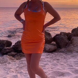 Women's Slim Fit Bodycon Cami Dress ! Orange